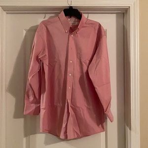 Peach size 16 neck dress shirt, Roundtree and Yorke